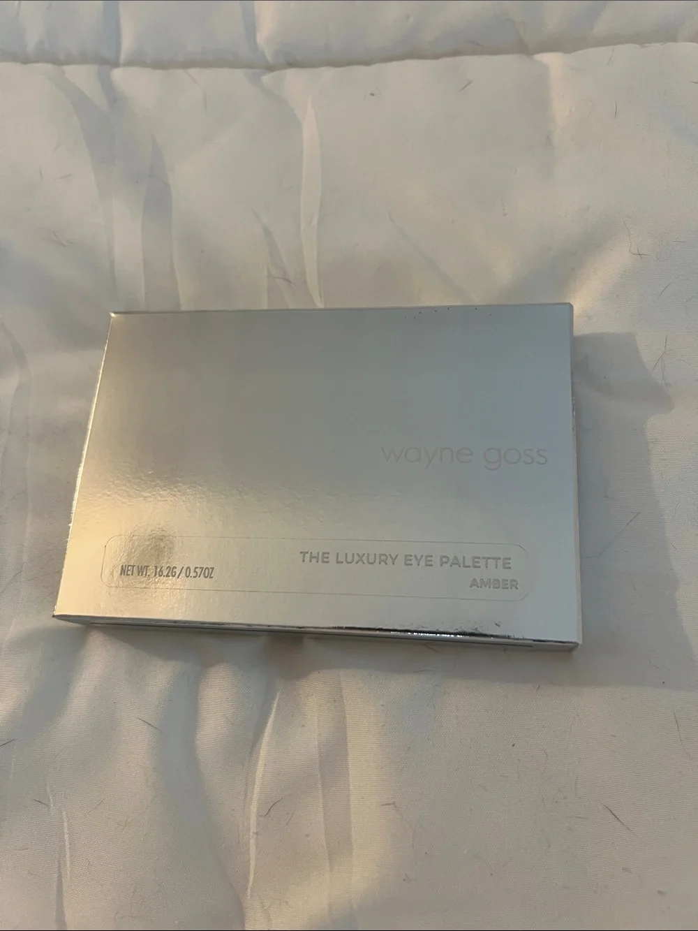New in Packaging! Wayne Goss Eyeshadow Amber Palette